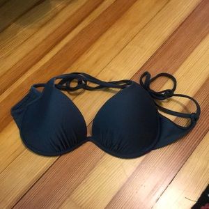 Dark Gray Body Glove Push-up Bikini top